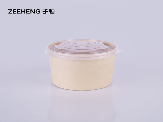 Bio cuenco de ensalada de bambú de la fibra de LFGB 32oz con la tapa plástica